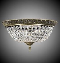 American Brass & Crystal FM8619-P-02G - LED Flush Mount